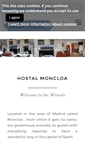 Mobile Screenshot of hostalmoncloa.com